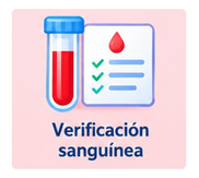 Verificación sanguínea